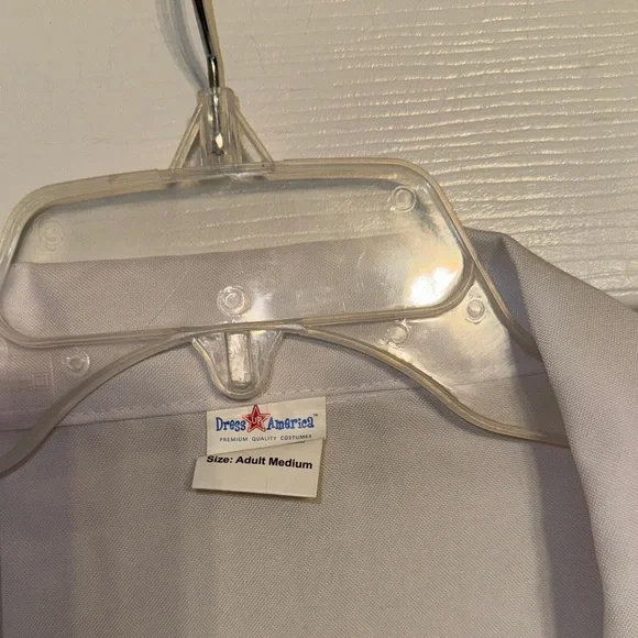 Men's Classic White Lab Coat - Picture 2 of 9